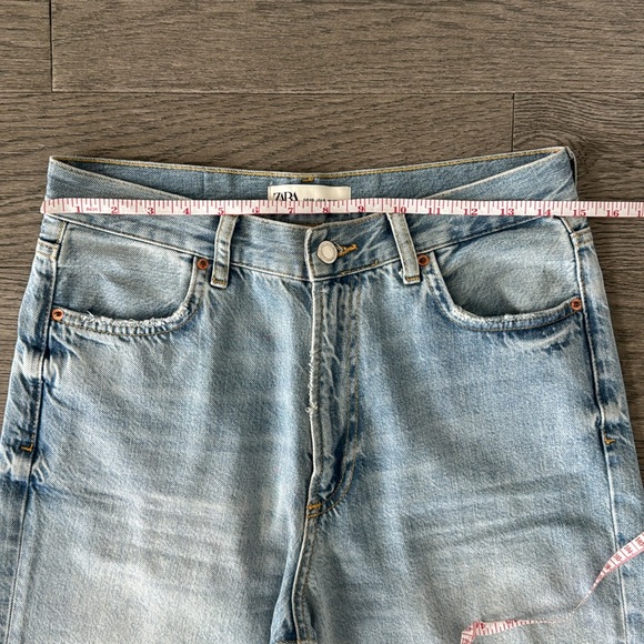 🌼ZARA🌼 Pax Culotte High Waist Jeans, Size 8 - Picture 4 of 9